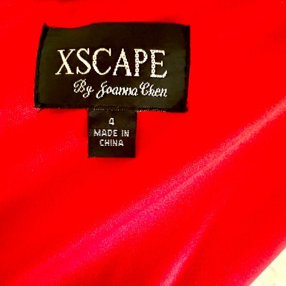 Escape Hot red Elegant dress - Picture 4 of 5